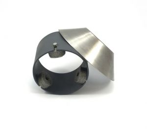 Click Here To Enlarge This Photo Of Funnel Deck Pipe Support with Raincap